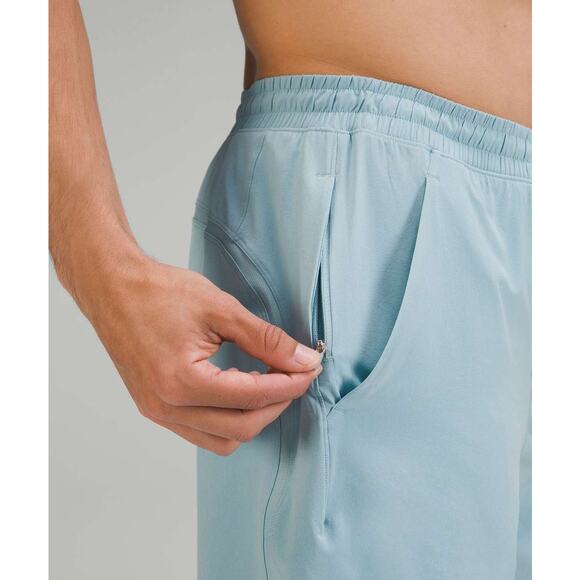 Lululemon Pace Breaker Shorts 7" Lined Breeze Light Blue - Picture 2 of 7